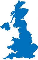 United Kingdom Map clip art Preview