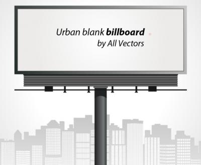 Signs & Symbols - Urban Blank Billboard 