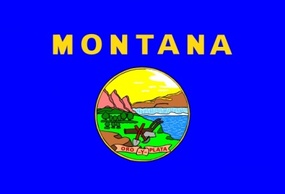 Us Montana Flag clip art Preview