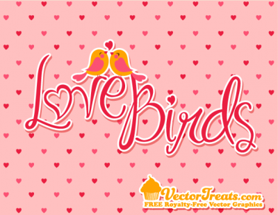 Valentine's Day Love Birds
