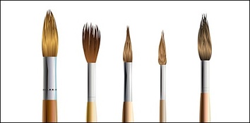 Illustrator Brushes - Vector brush material 