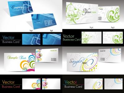 Vector Business Cards Preview