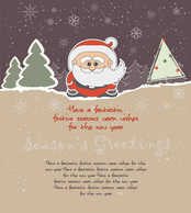 Backgrounds - Vector Christmas Card 