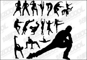 Human - Vector dance, dance, ballet, hip-hop 