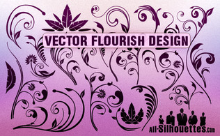 Vector Flourish Designs Preview