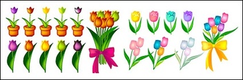 Vector material tulip Preview