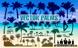 Vector Palms Preview
