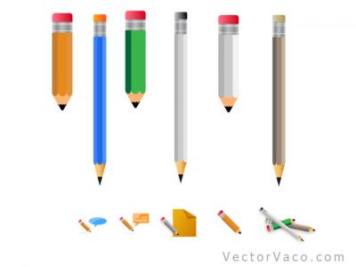 Objects - Vector Pencils 