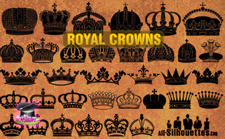 Vector Royal Crowns Preview