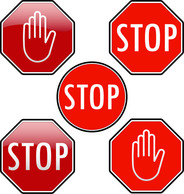 Vector Stop Signs Preview