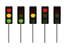 Transportation - Vector Traffic Light 