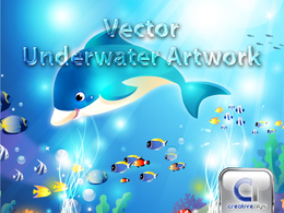 Vector Underwater Artwork Preview