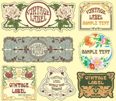 Vintage Label Collection Preview
