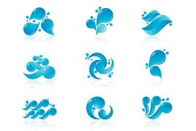 Water Waves Vector Preview