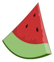 Food - Watermelon Slice Wedge 