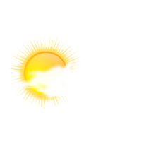 Weather Icon Sunny TO Cloudy