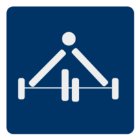 Weight Lifting Pictogram Preview