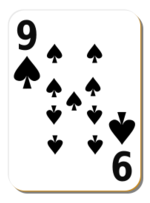 White deck: 9 of spades