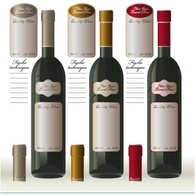 Wine labels presentation