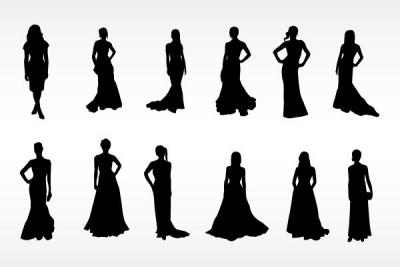 Women Fashion Silhouettes