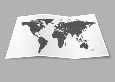 World Map Vector Graphic Preview