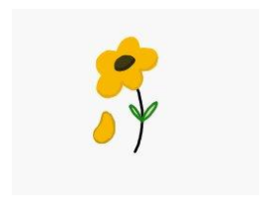 Flowers & Trees - Yellow flower 